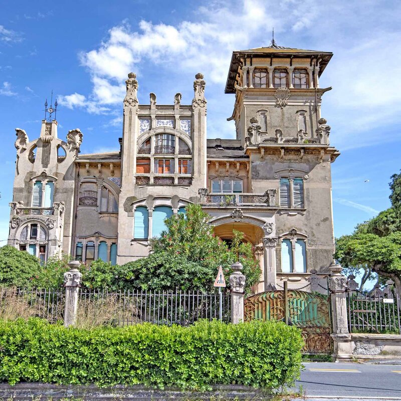 Centro storico Savona: Villa Zanelli | © Archivio visitsavona