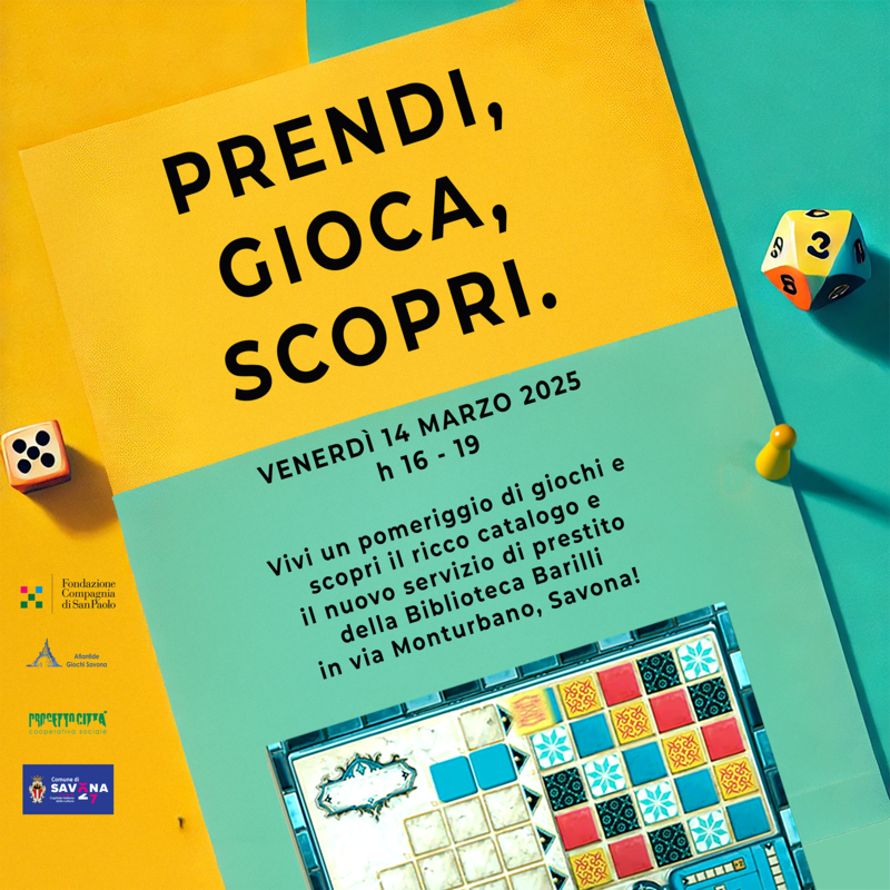 Prendi, Gioca, Scopri.