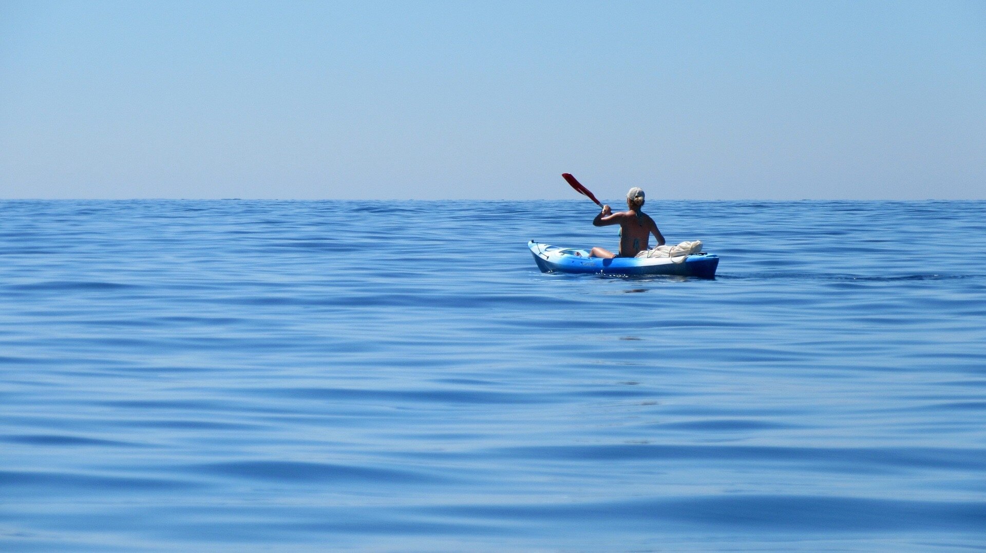 Kayak sul mare di Savona | © Pexels